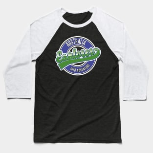 Australia explorer into adventure, Baseball T-Shirt